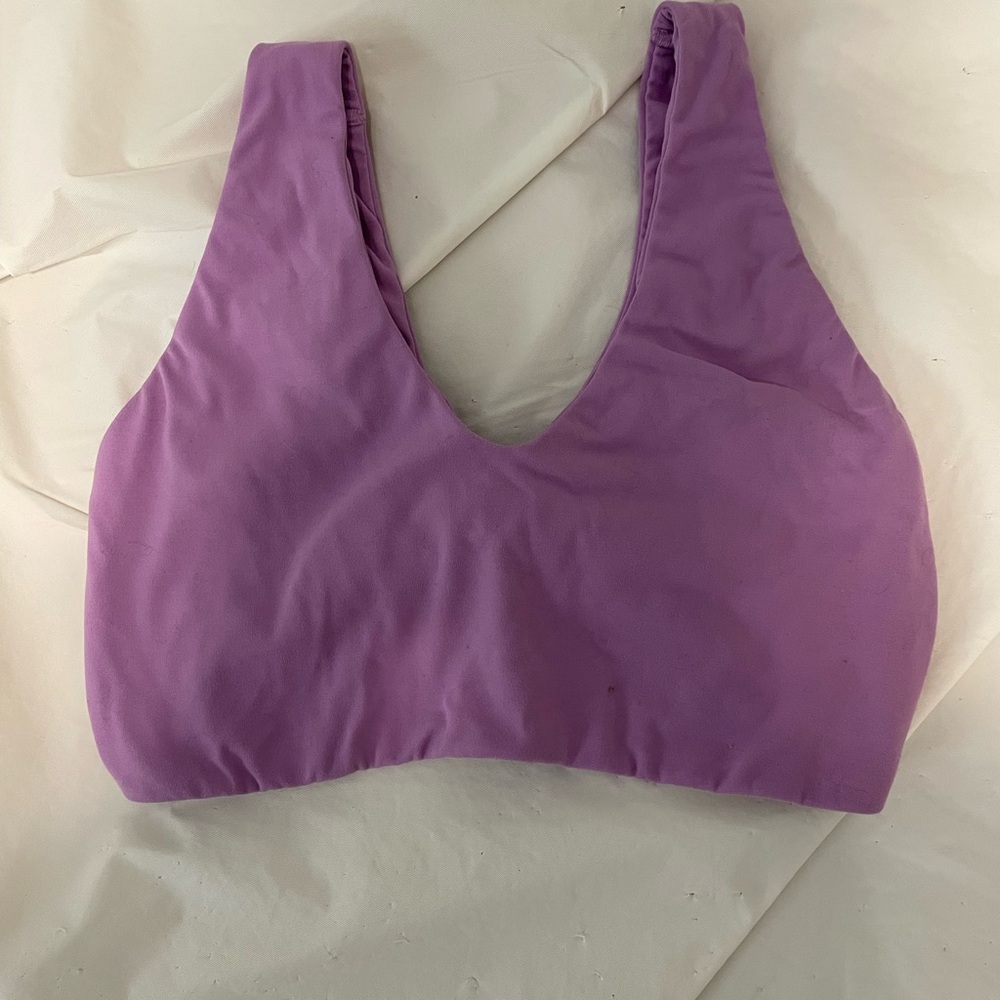 Aerie Lilac Twist Bra
